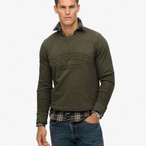 Athletic Embossed Sweatshirt
