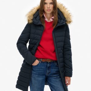 Fuji Faux Fur Hood Mid Length