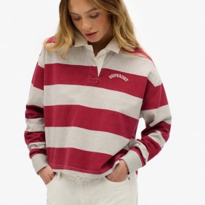 Athletic Essentials Stripe Rugby Top