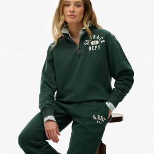 Athletic Essentials Applique Half Zip Sweatshirt