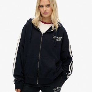 Athletic Essentials Relaxed Zip Hoodie
