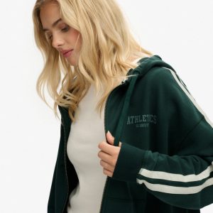 Athletic Essentials Relaxed Zip Hoodie