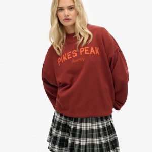 Outdoor Location Loose Crew Sweatshirt