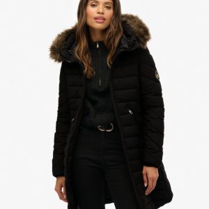 Fuji Faux Fur Hood Mid Length