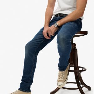 Organic Cotton Vintage Slim Straight Jeans