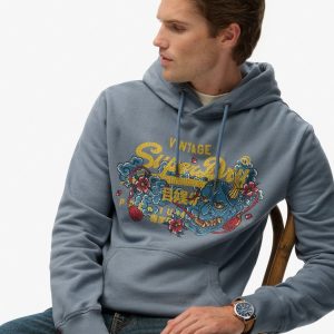 Vintage Logo Tokyo Relaxed Hoodie