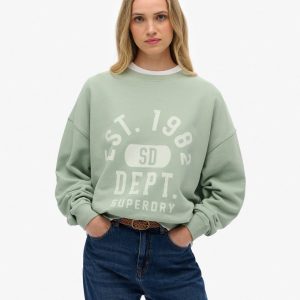 Athletic Essentials Relaxed Crew Sweatshirt