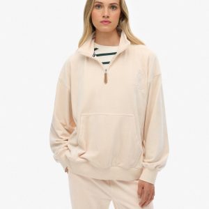 Country Club Velour Quarter Zip