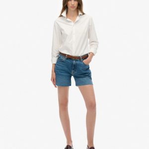 Mid Rise Cut off Short