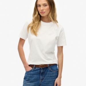 Essential Logo Embroidered T-Shirt