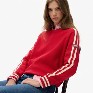 Relaxed Stripe Knitted Jumper