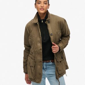 Dropped Waist Jacket