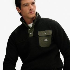 Fuji Fleece Half Popper Jumper