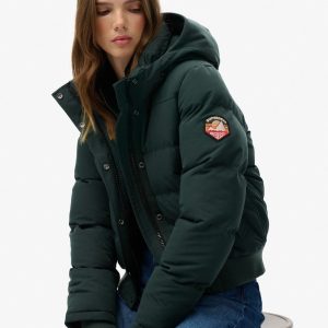 Everest Hooded Bomber Jacket