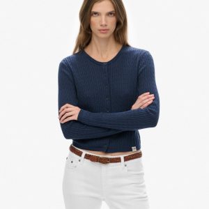 Micro Cable Cardigan