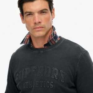 Athletic Embossed Sweatshirt