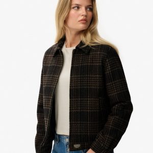 Checked Ranch Quilted Jacket
