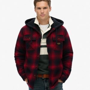 Surplus Hooded Check Shirt