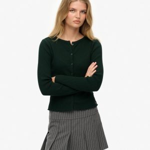 Athletic Essentials Ribbed Cardigan