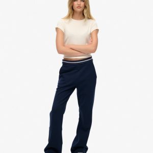 Athletic Essentials Logo Low Rise Flare Jogger