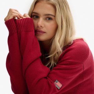 Oversized V Neck Jumper