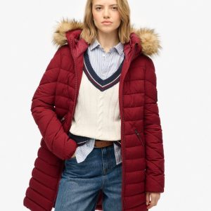 Fuji Faux Fur Hood Mid Length