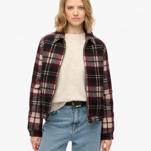Checked Ranch Quilted Jacket
