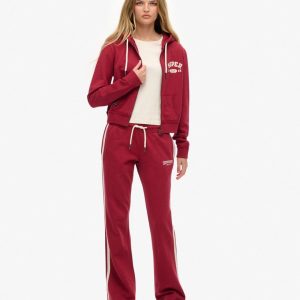 Athletic Stripe Flare Joggers