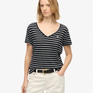 Studios Slub Embroidered T-Shirt