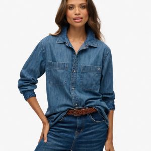 Denim Oversized Shirt