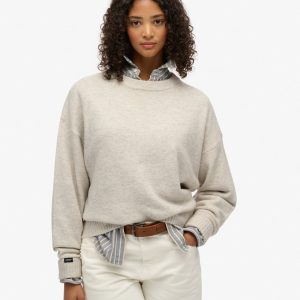 Slouchy Crew Neck Jumper