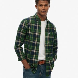 Long Sleeve Cotton Lumberjack Shirt