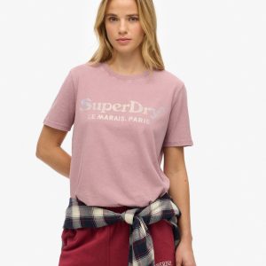 Venue Metallic Relaxed T-Shirt