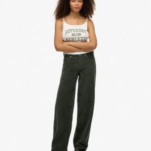 Mid Rise Baggy Jumbo Cord Pants