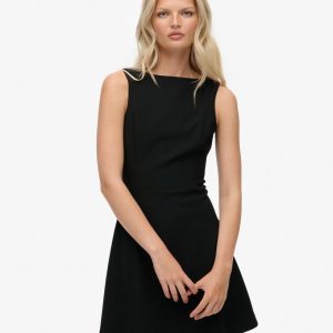 Scoop Back Mini Dress