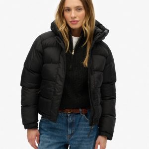 Hooded Tech Padded Jacket